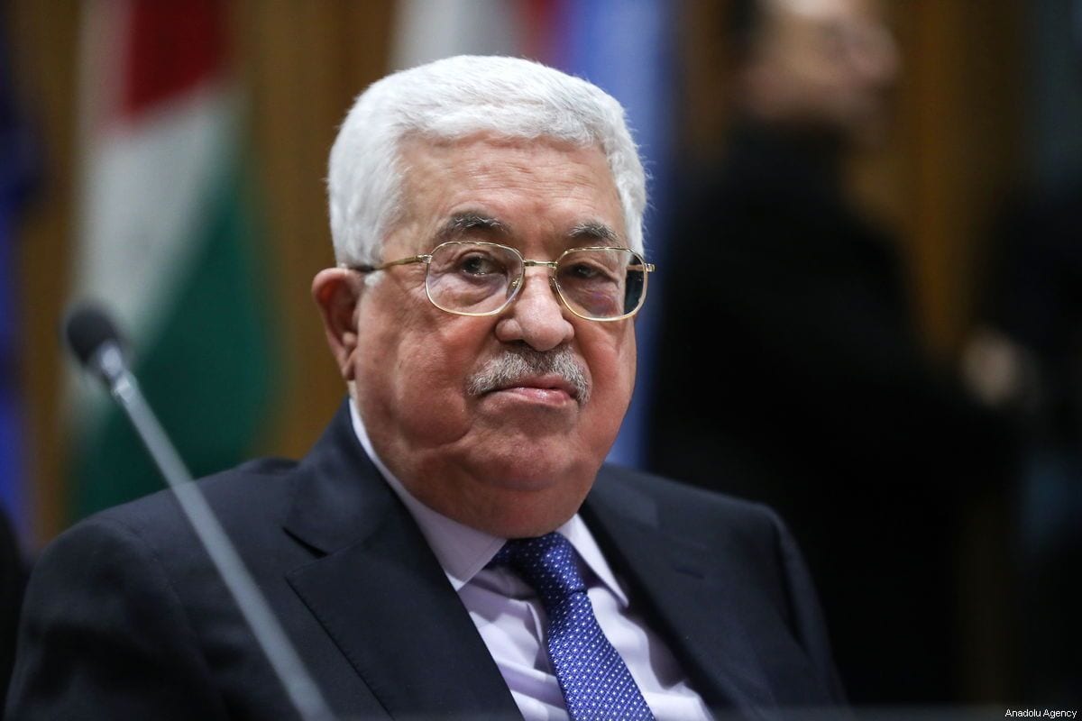 Presidente palestino Mahmoud Abbas em Nova Iorque, Estados Unidos, 15 de janeiro de 2018 [Atilgan Özdil/Agência Anadolu]