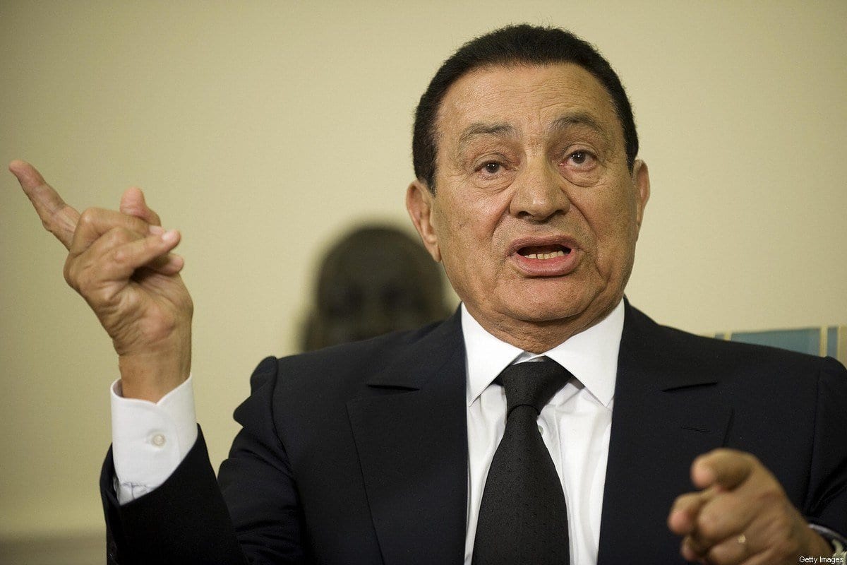Presidente do Egito Hosni Mubarak em Washington, Estados Unidos, 18 de agosto de 2009 [Jim Watson/AFP/Getty Images]