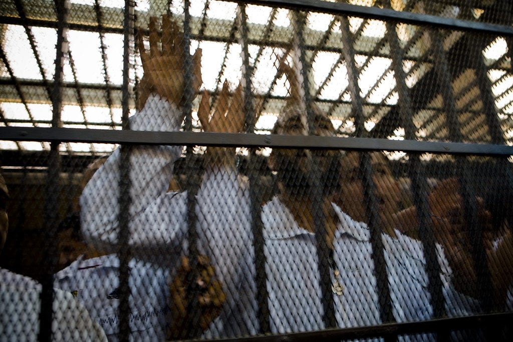 Prisioneiros do Egito [Hossam el-Hamalawy/Flickr]