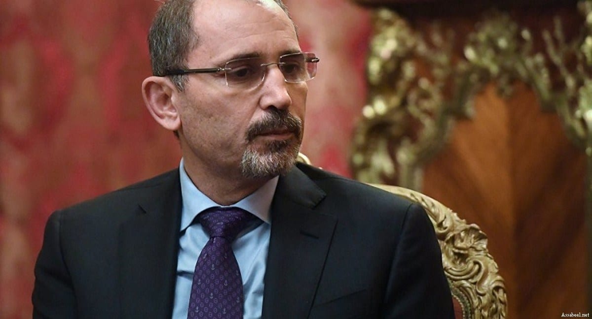 Ministro de Relações Exteriores da Jordânia Ayman al-Safadi [Assabeel]