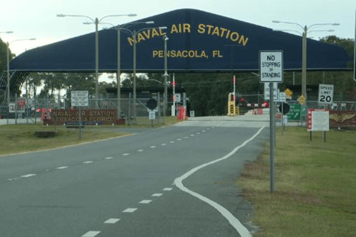 Estação aérea naval, Pensacola, Flórida, EUA [Twitter] 