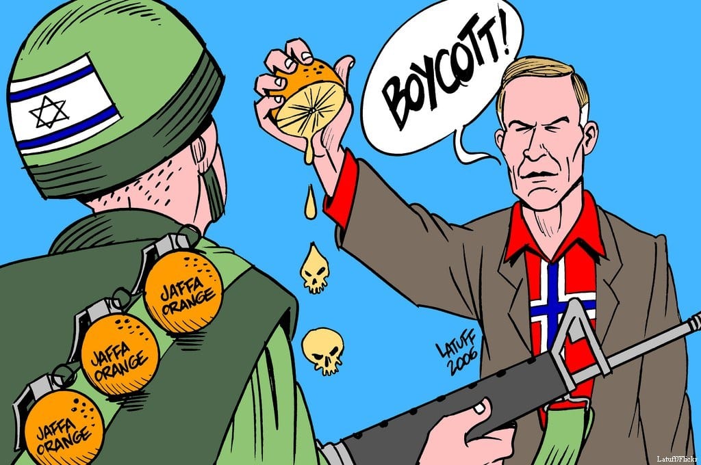 Boicote a Israel - Cartum [Latuff/ Flickr]