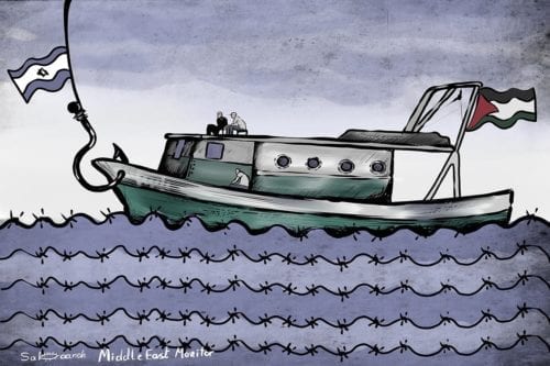 Embarcação humanitária Mavi Marmara [Sabaaneh/Monitor do Oriente Médio]