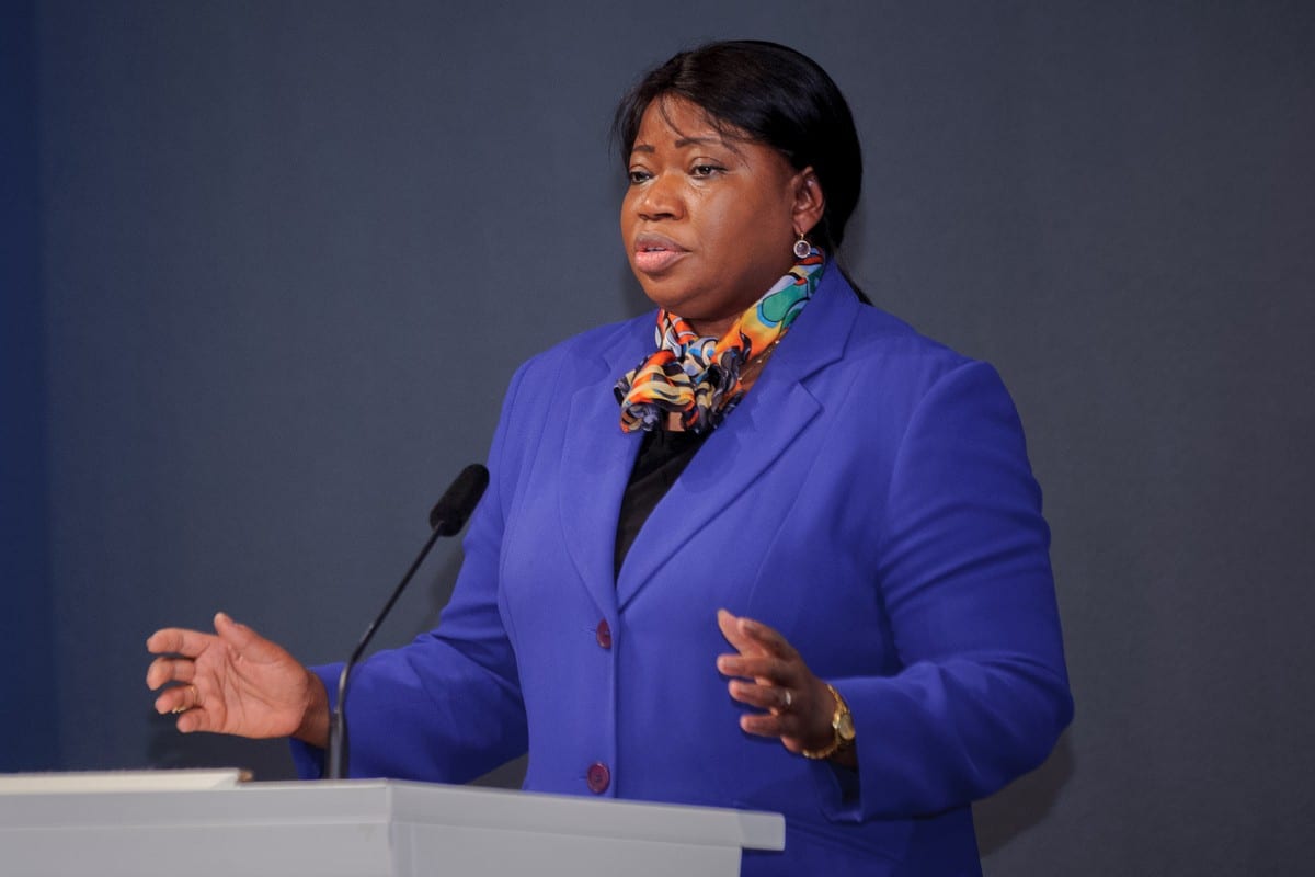 Chefe da Promotoria do Tribunal Penal Internacional (TPI) Fatou Bensouda, em 8 de fevereiro de 2016 [Heinrich Böll-Stiftung/Flickr]