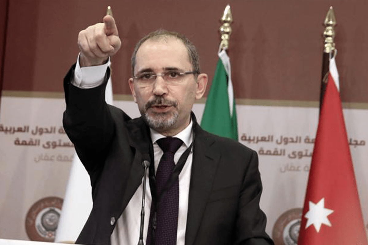 Ministro de Relações Exteriores da Jordânia Ayman Safadi [foto de arquivo]