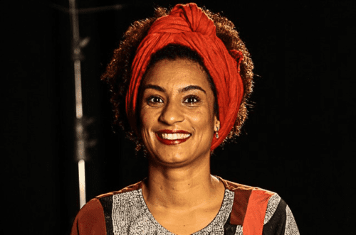 Marielle Franco, executada por milícias em um crime político em março de 2018 no Rio de Janeiro [Foto:Carlos Fofinho/Geledés].