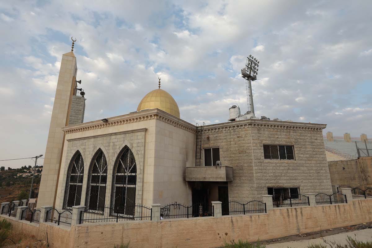 Mesquita na Cisjordânia em 27 de julho de 2020 [Agência İssam Rimawi / Anadolu]
