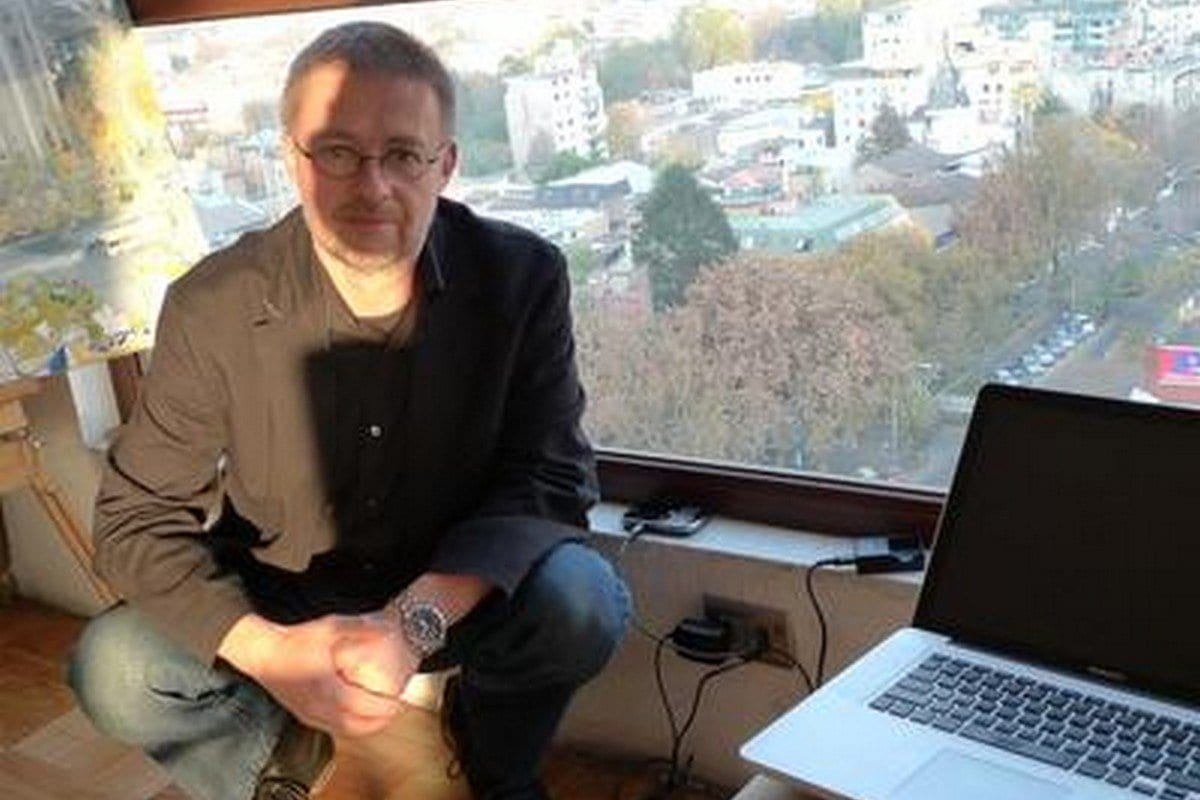 Autor e jornalista americano Andre Vltcheck, 24 de setembro de 2020 [Andre Vltcheck / Twitter]