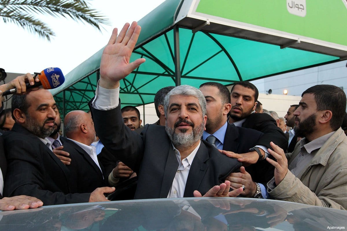 Khaled Meshaal, líder do Gabinete Político do Hamas
