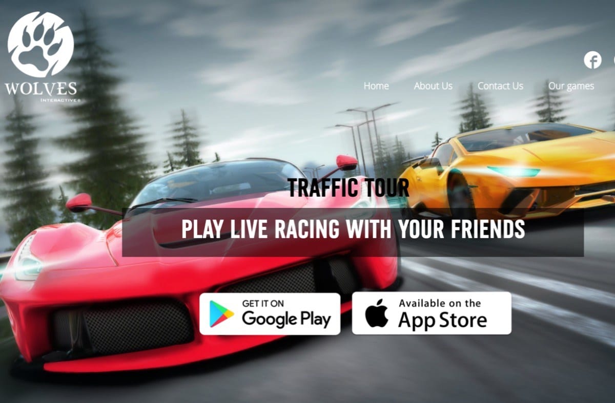 Página da desenvolvedora Wolves Interactive
