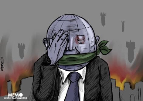 A ONU faz vista grossa ao bombardeio em Ghouta Oriental, na Síria [Sabaaneh/Monitor do Oriente Médio]