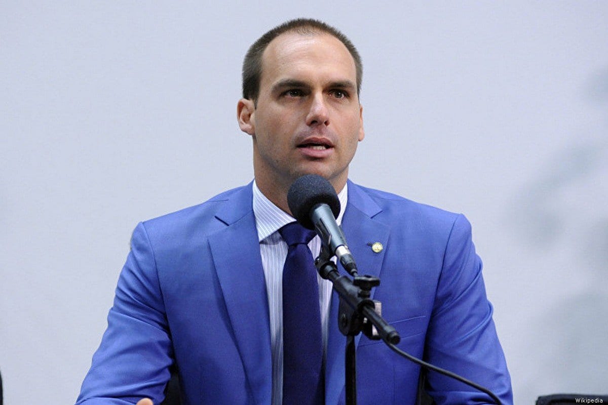 Deputado Eduardo Bolsonaro [Foto de arquivo]
