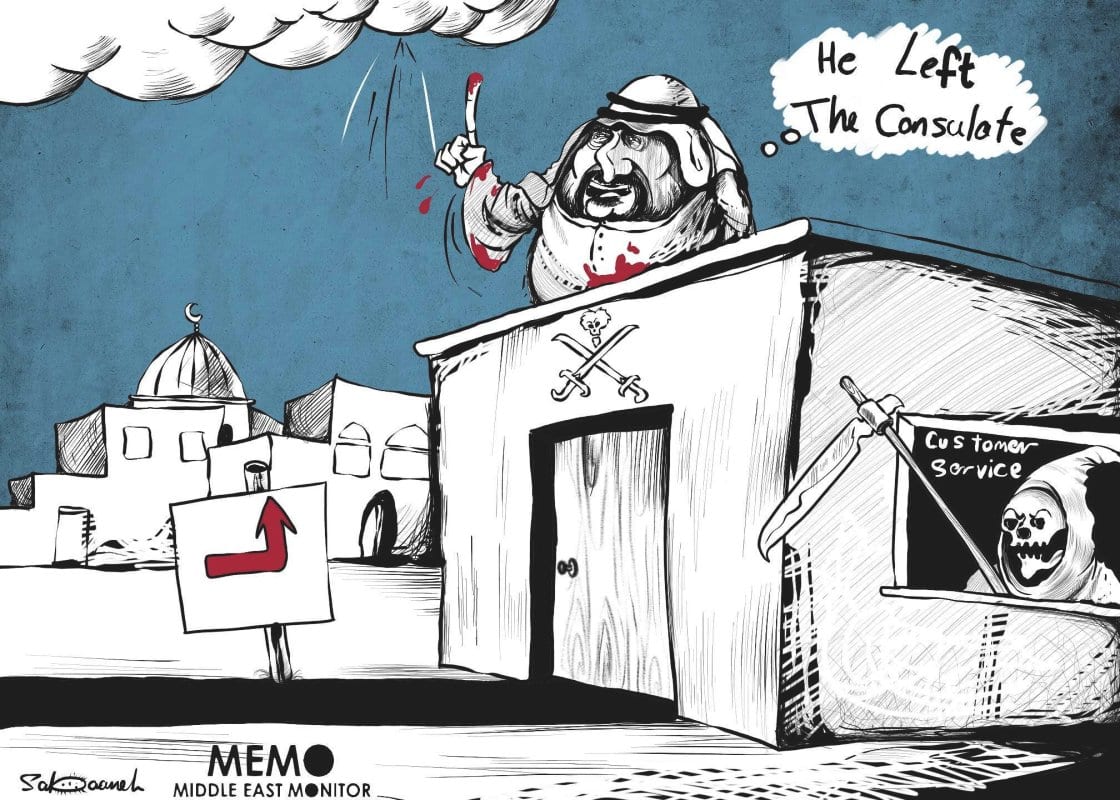 Onde está Jamal Khashoggi? [Sabaaneh/Monitor do Oriente Médio]
