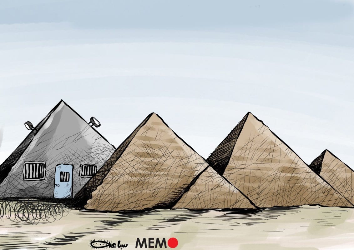 A infame Prisão do Escorpião, no Cairo, Egito [Sabaaneh/Monitor do Oriente Médio]