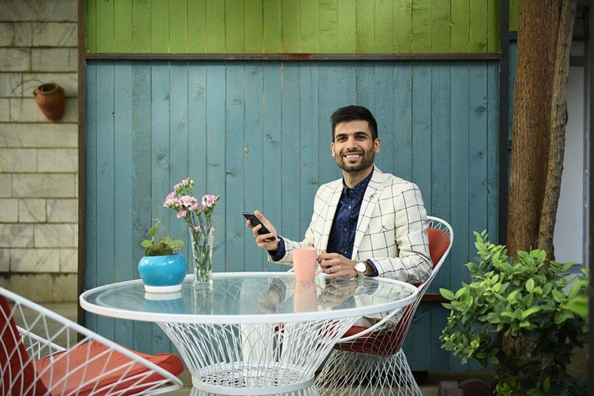 Seyed Sajjad Shahidian, fundador e CEO de um empresa de serviços financeiros do Irã, 16 de outubro de 2020 [IranIntl/Twitter]