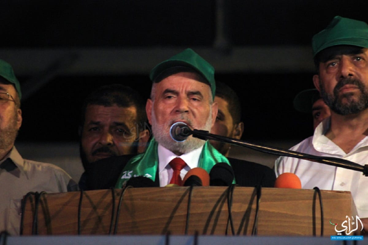  Presidente interino da Assembleia Legislativa, Dr. Ahmad Bahar (Agência de Opinião Palestina)