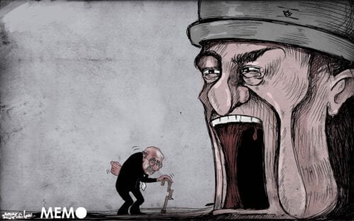 Autoridade Palestina anunciou a retomada da cooperação de segurança com Israel; o que significa para a Palestina? MEMO #Cartoon por Sabaaneh