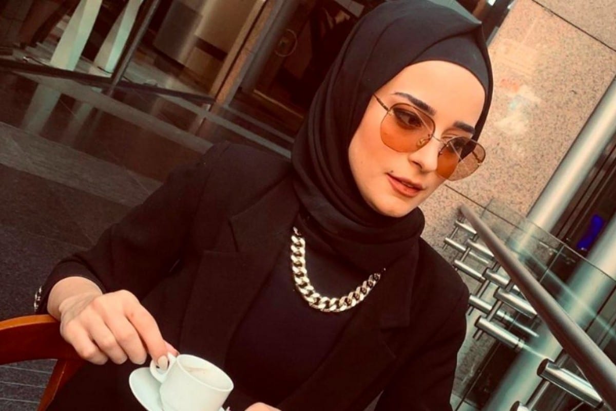 Ativista libanesa Kinda Al-Khatib, 14 de dezembro de 2020 [LebanonaME/Twitter]
