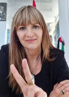 Militante e apoiadora da causa palestina, Cristina Heredia