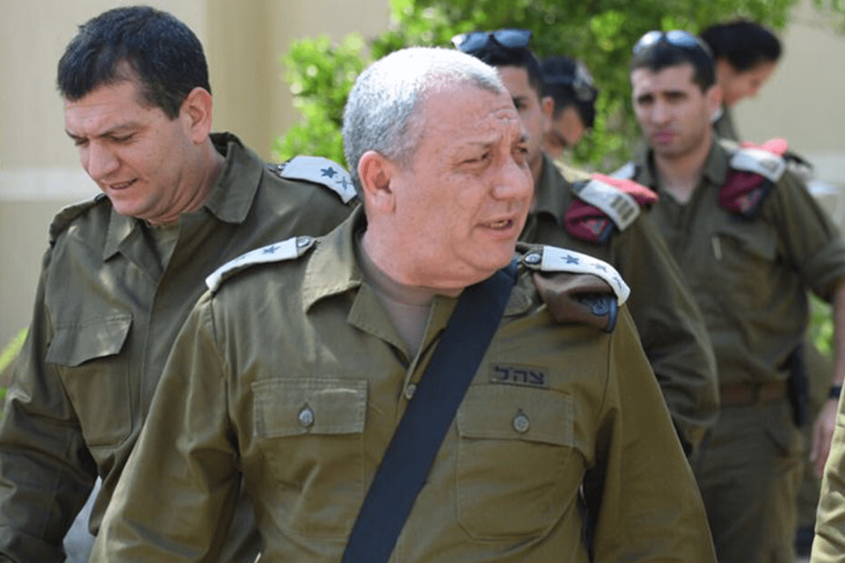 Ex-general do exército israelense Gadi Eisenkot. [Twitter]
