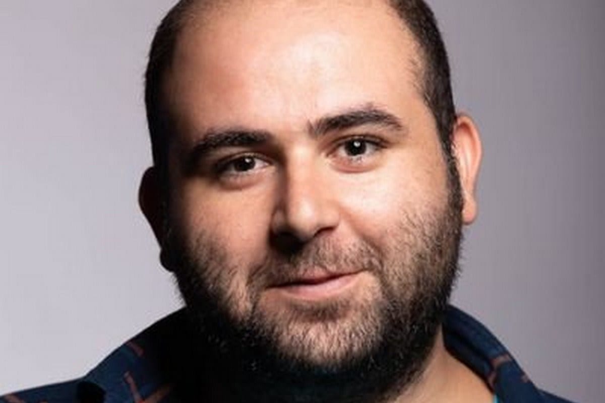 Jornalista iraniano Mohammad Mosaed, em 20 de janeiro de 2021 [Mohammad Mosaed/Twitter]
