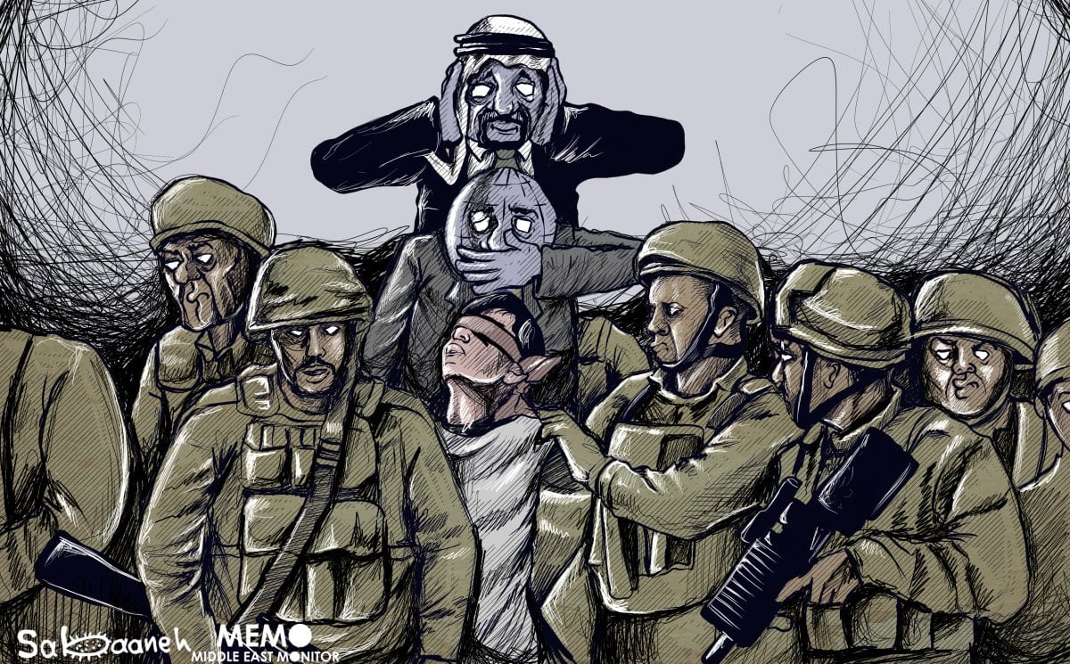 Adolescente palestino detido por tropas israelenses. Sem comentários da Comunidade Internacional. [Sabaaneh/Monitor do Oriente Médio]