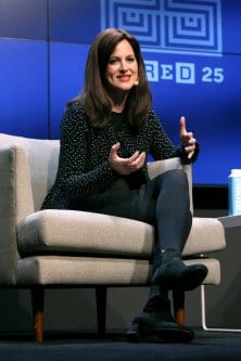 Anne Neuberger discursa durante a Cúpula WIRED 25, em San Francisco, Califórnia, 8 de novembro de 2019 [Phillip Faraone/Getty Images]