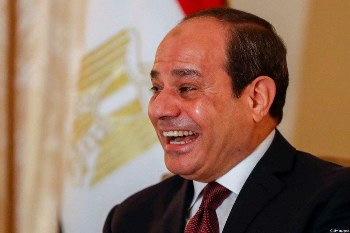 O presidente egípcio, Abdul Fattah al-Sisi, em 19 de janeiro de 2020. [Odd Andersen/AFP via Getty Images]
