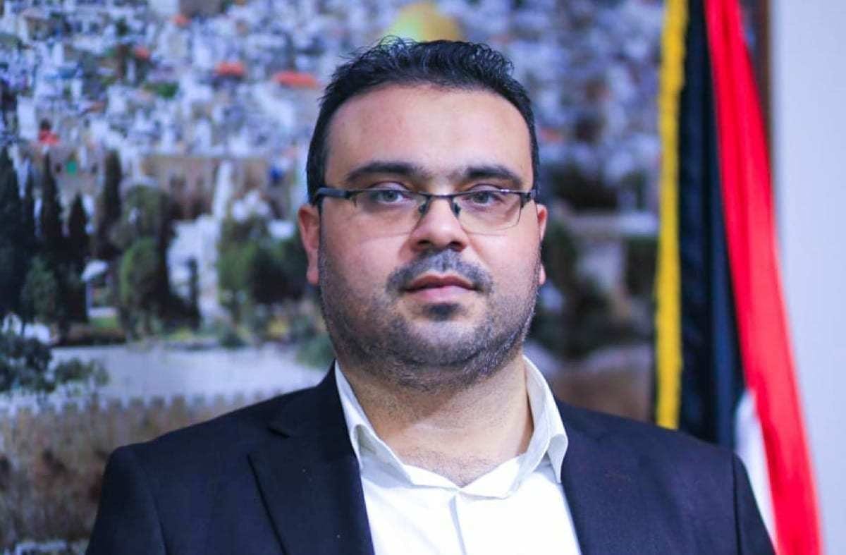 Hazim Qasem, porta-voz do Hamas. [hazemaq/Twitter]
