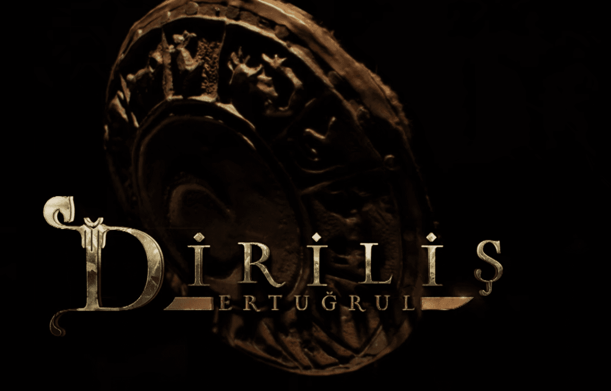O título de abertura do drama turco Dirilis: Ertugrul. [Screenshot/Netflix]
