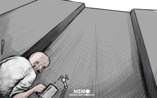 Luta sem fim entre Egito/Etiópia e Sudão pela Barragem Renascentista. [Sabaaneh/Monitor do Oriente Médio]