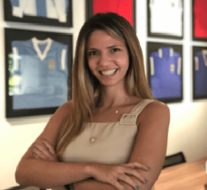 Stephanie Figer é dona de uma instituição grande e pioneira na área de gestão esportiva [Arquivo Pessoal]