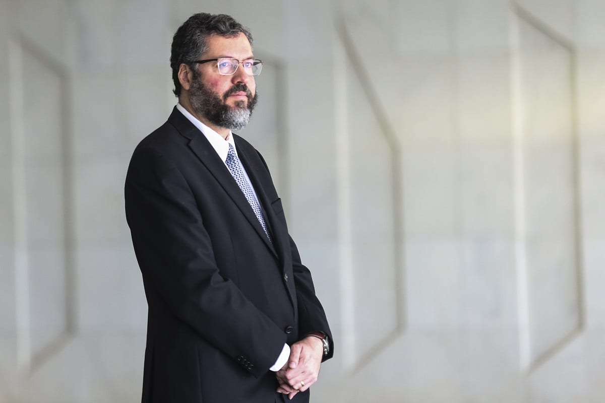 Ministro das Relações Exteriores do Brasil, Ernesto Araujo [ José Cruz/ Agência Brasil]
