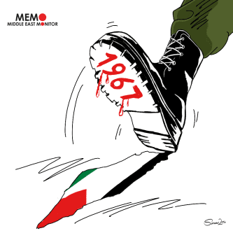 O ocupação israelense de 1967 sobre toda a Palestina [Sarwar Ahmed/Monitor do Oriente Médio]