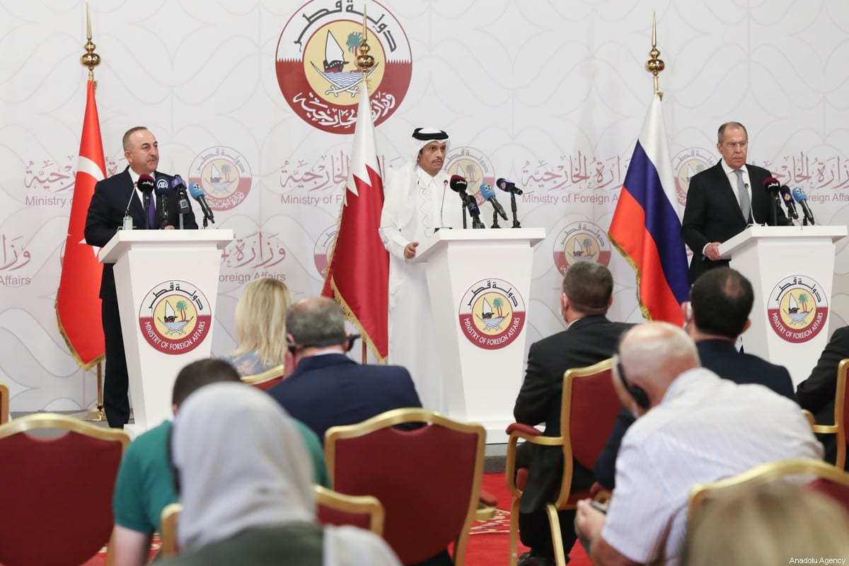 Catar, Turquia e Rússia concordam em coordenar entrega de ajuda aos sírios
