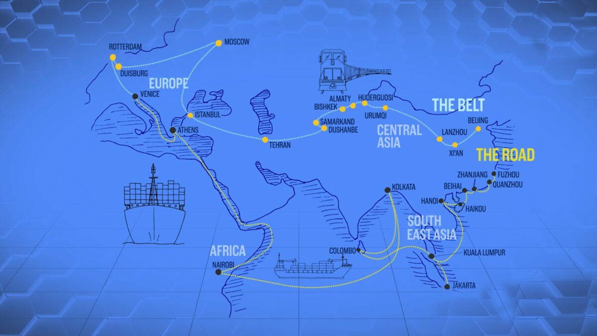 Projeto da China: 'Um cinturão, uma rota' (Youtube)