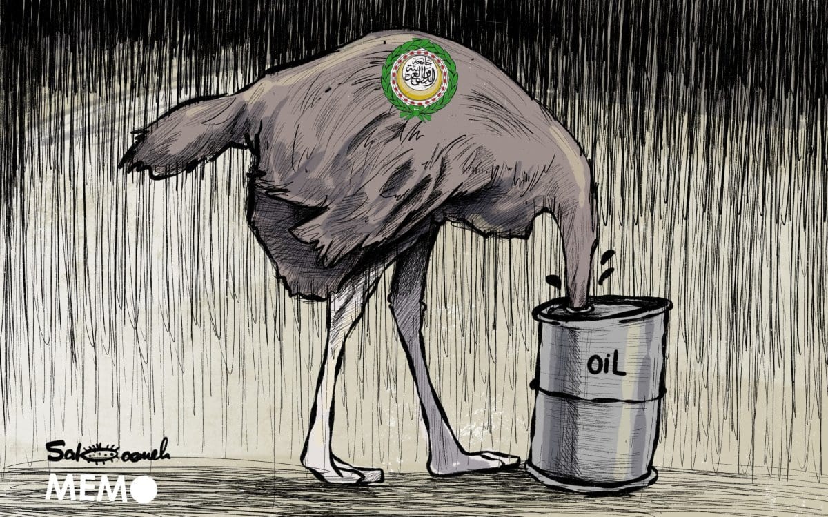 Liga Árabe se recusa a condenar a normalização Emirados Árabes-Israel. [Sabaaneh/Monitor do Oriente Médio]