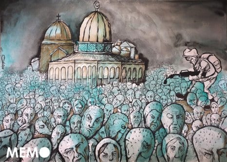 Colonos extremistas de Israel continuam incitando os palestinos em Jerusalém [Sabaaneh/Monitor do Oriente Médio]