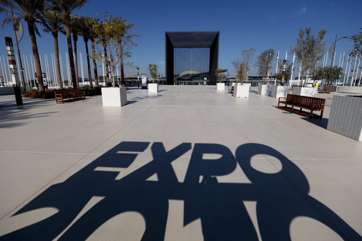 Uma visão geral do Pavilhão ‘Terra’, de Sustentabilidade na Expo 2020 Dubai em 03 de fevereiro de 2021 em Dubai, Emirados Árabes Unidos [Francois Nel / Getty Images]