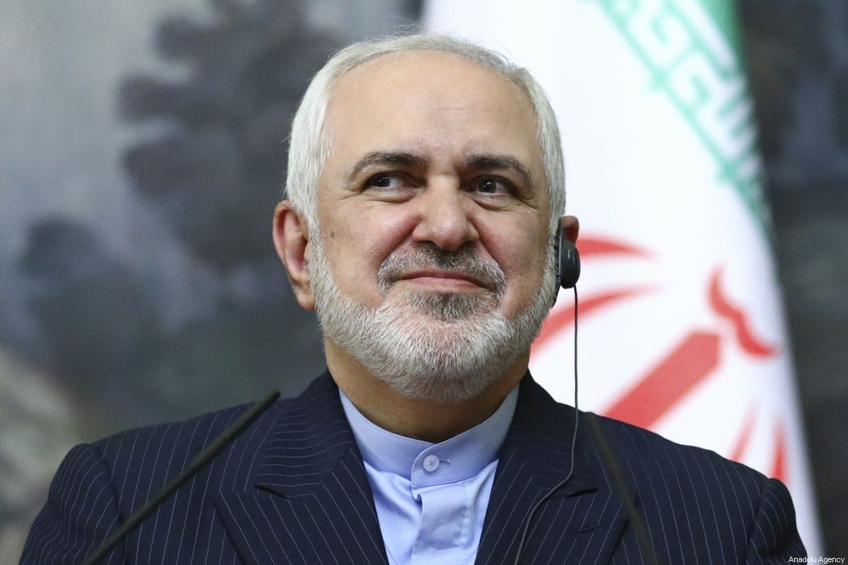 Ministro de Relações Exteriores do Irã Mohammed Javad Zarif, em Moscou, Rússia, 26 de janeiro de 2021 [Ministério de Relações Exteriores da Rússia/Agência Anadolu]