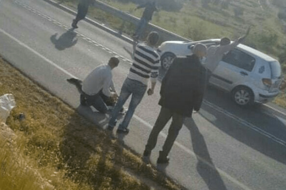 Colono mata mulher palestina de 73 anos [Khaldoun Bedir/Twitter]