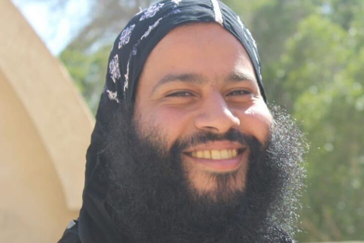 Monge cristão copta Wael Mikhil (padre Isaiah) [Anistia AR/Twitter]
