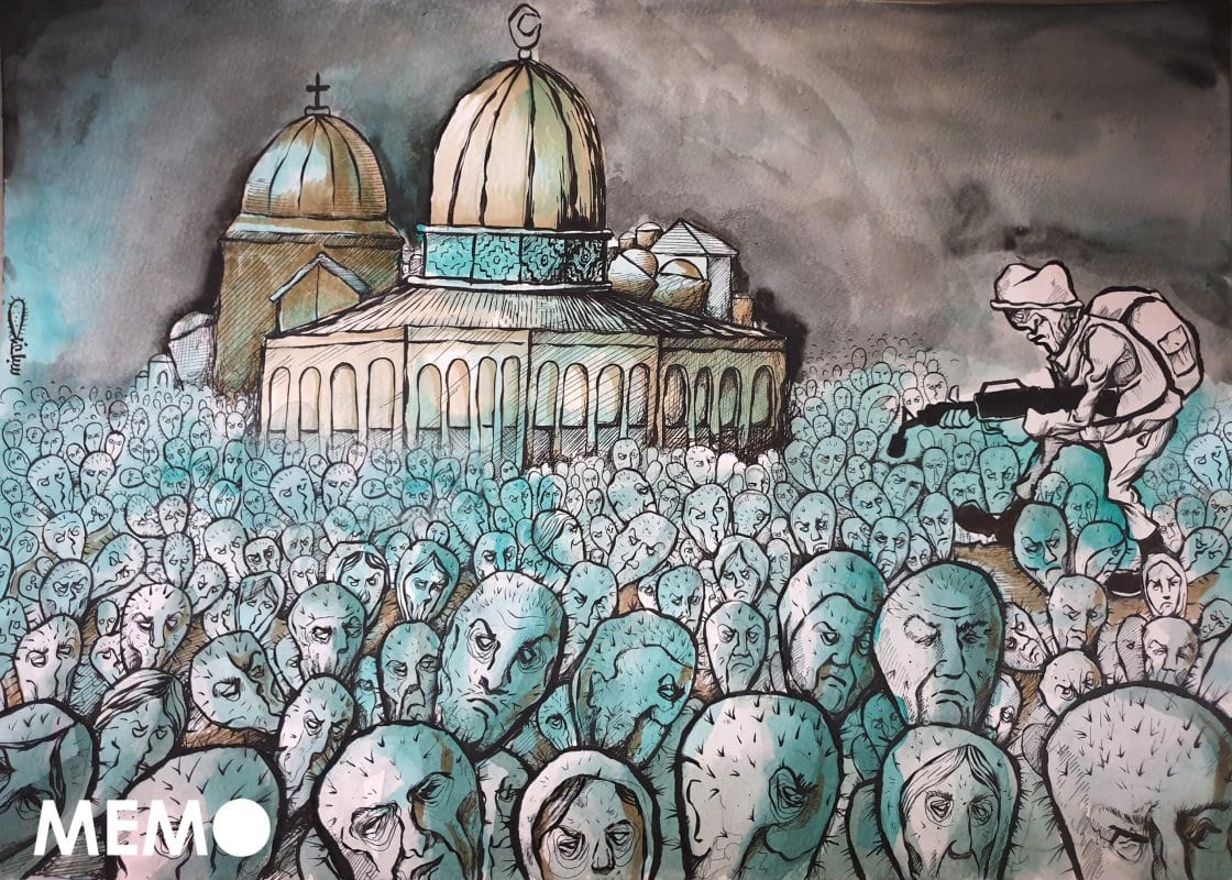 Colonos extremistas de Israel continuam incitando os palestinos em Jerusalém [Sabaaneh/Monitor do Oriente Médio]