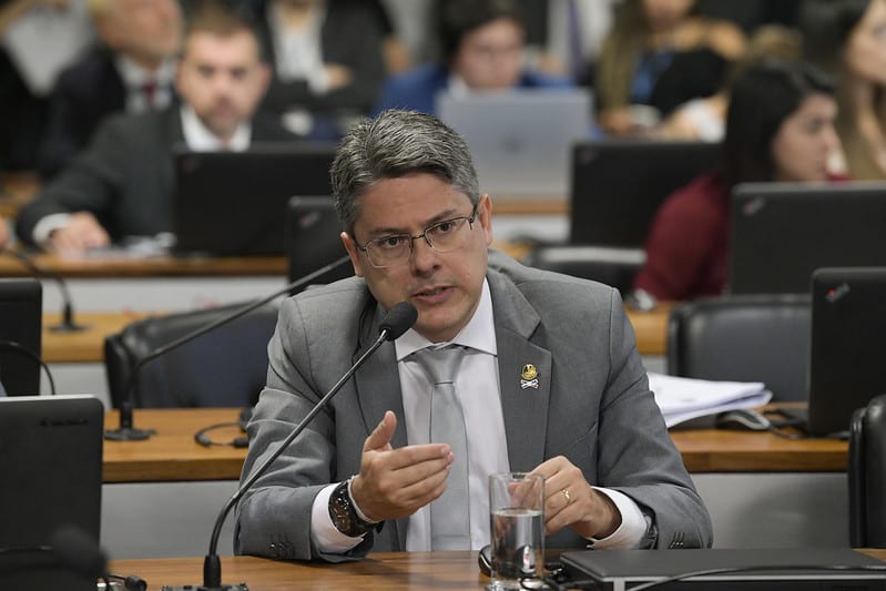 Senador Alessandro Vieira, em 27 de fevereiro de 2019 [Pedro França/Agência Senado]
