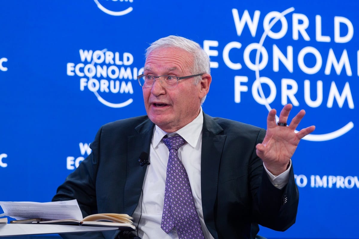 Amos Yadlin, ex-chefe da inteligência israelense em Davos-Klosters, Suíça, em 22 de janeiro de 2020  [Christian Clavadetscher/Fórum Econômico Mundial]
