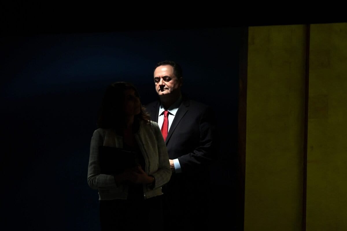 Yisrael Katz, então Ministro de Relações Exteriores de Israel, em 26 de setembro de 2019 [Johannes Eisele/AFP via Getty Images]