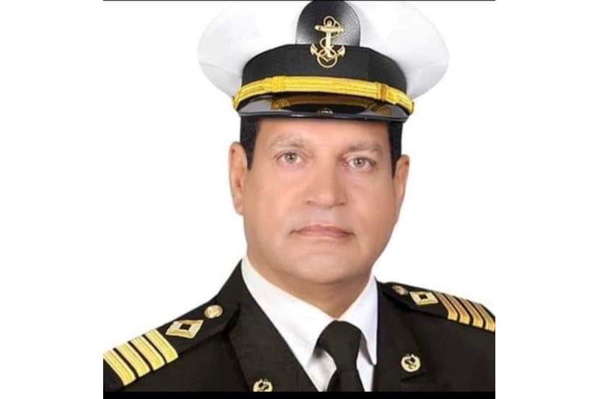 Yousry Sultan, capitão do navio [EntsarNassar/Twitter]
