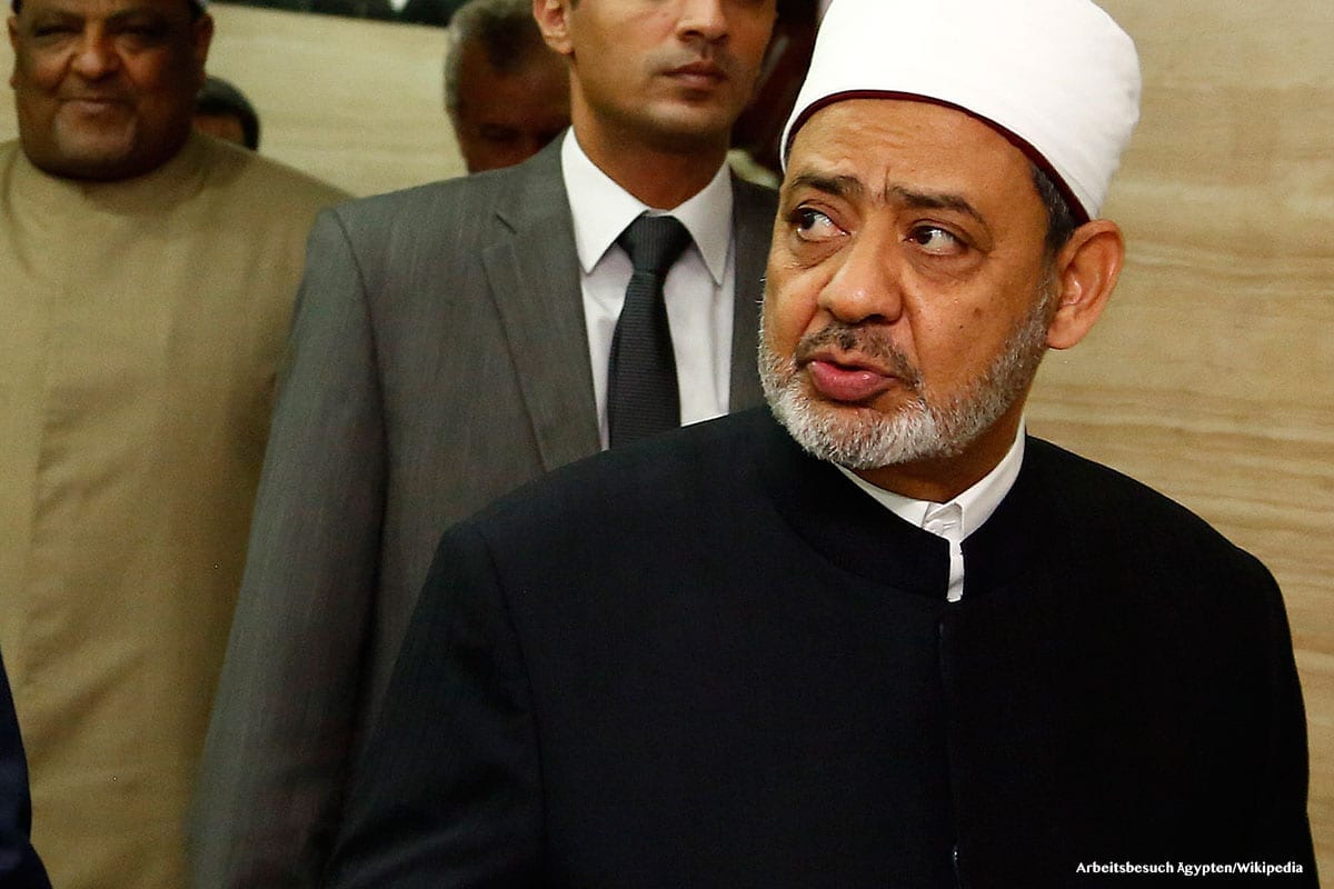 O Grande Imam do Egito, Al-Azhar, sheikh Ahmad Al-Tayeb [Arbeitsbesuch Ägypten/Wikipedia]