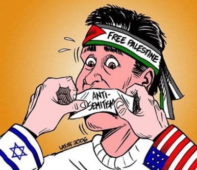 Críticas a Israel são difamadas como antissemitismo [Carlos Latuff/Twitter]