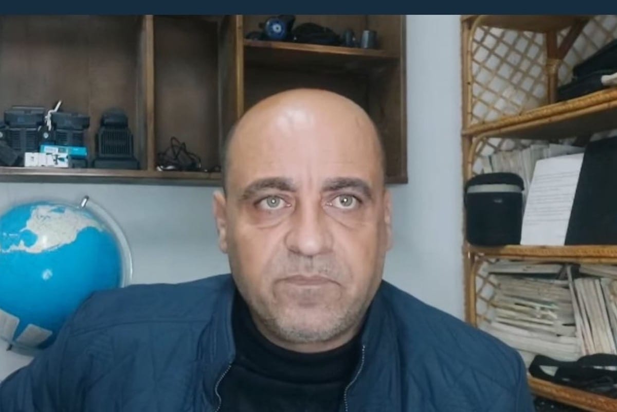 Ativista palestino Nizar Banat [@ KhaledAbuToameh / Twitter]